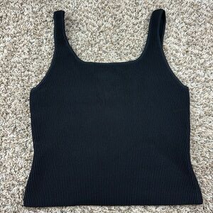 Aritzia Babaton Sculpt Knit Squareneck Tank $68